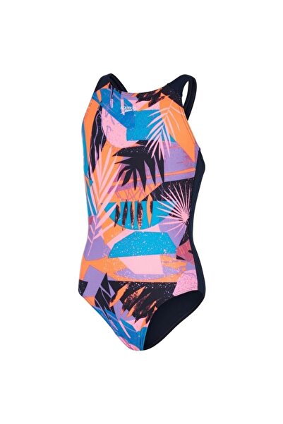 SPEEDO Allover Pulseback Kız Çocuk Yüzücü Mayosu