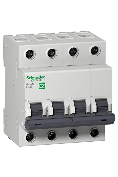 Schneider Electric Schneider EZ9F34432, Easy9 4  Faz 32A 4,5 KA C Tipi N Otomat