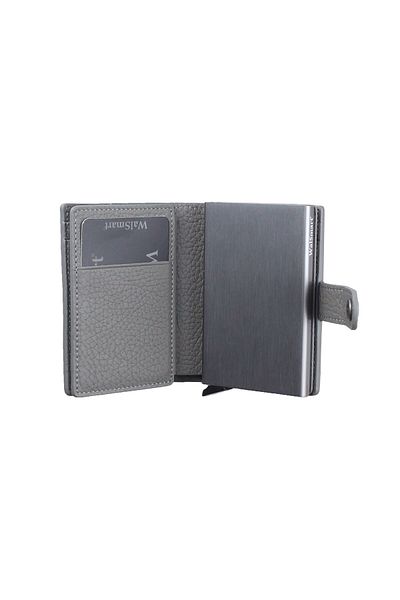WalSmart Leather Wallet with Smart Mechanism - Multiple Floter