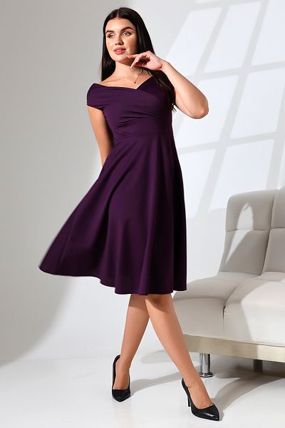 Rokka Moda Boat Neck Midi Dress