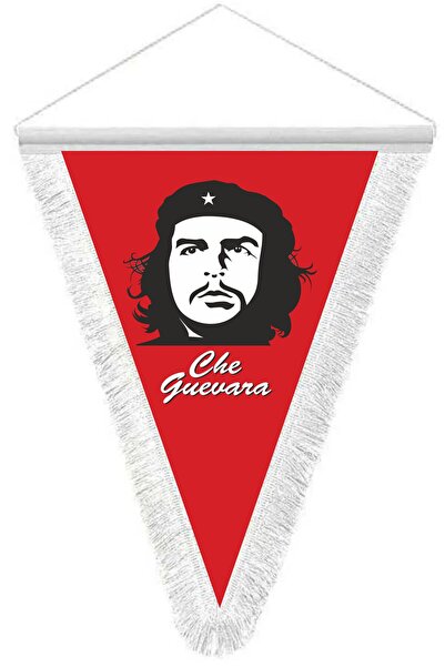 Özel Flama Bayrak Che Guevara takdim bayrağı 20x30cm 1. kalite saten kumaş çi...