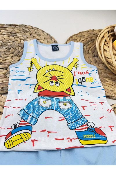 FURKYY Sleeveless Under-Upper Set
