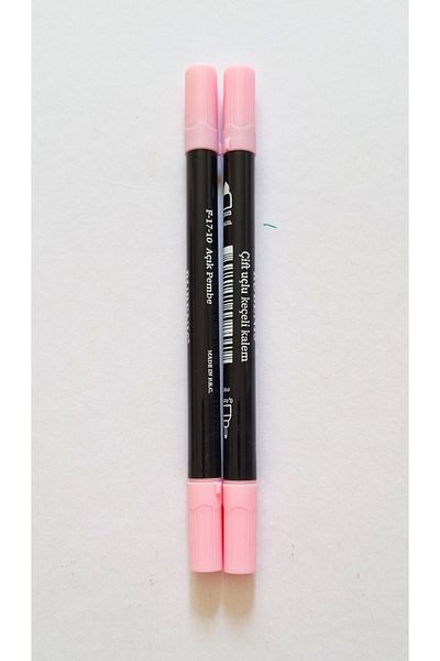 Modellino 2 Pieces Double Ended Fineliner - Felted Pen Rbns Dual Felt Type Collet with Color Options