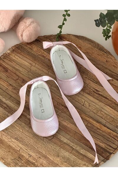 Li Puna Lilac Genuine Leather Baby Moccasin