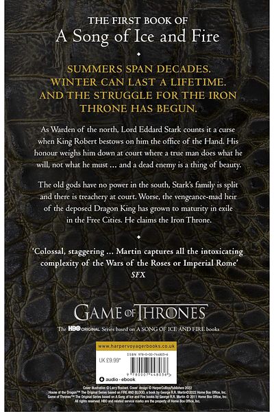 Kolektif Kitap A Game Of Thrones - (A Song Of Ice And Fire, Book 1)