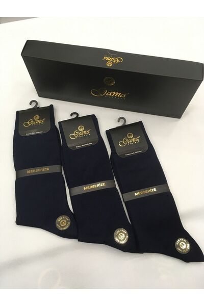 Gama Çorap 3 τεμάχια 100% Mercerized Nylon Λεπτές καλοκαιρινές ανδρικές κάλτσες