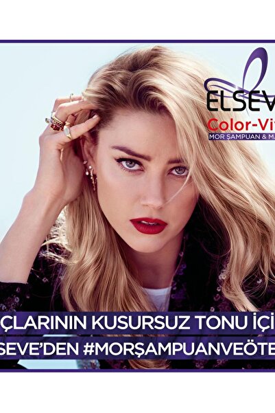 ELSEVE L'Oréal Paris Elseve Turunculaşma Karşıtı Mor Şampuan 200Ml