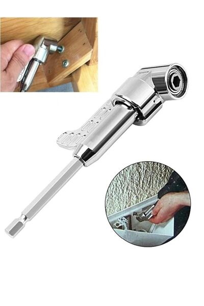 COMBAT Köşe Vidalama Açılı Matkap Adaptörü Dar Alan Vidalama Matkap Ucu