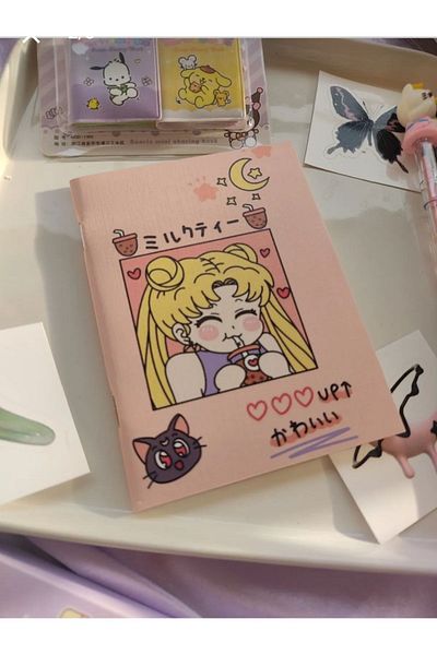 Lilaryum Mini Anime Notebook