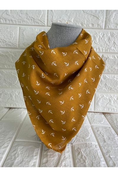 sema aksesuar Unisex Anchor Patterned Bandana