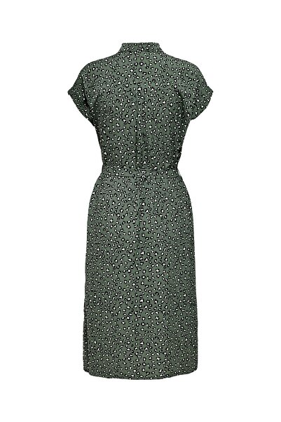 ONLY Hemdblusenkleid Bindegürtel Blusenkleid