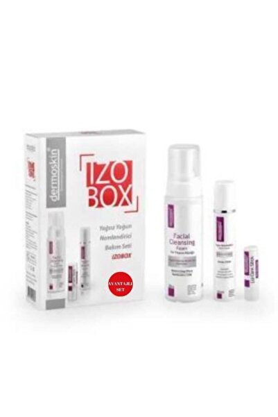 Dermoskin Hassas ve Kuru Ciltler İçin Izobox 3 lü Bakım Seti