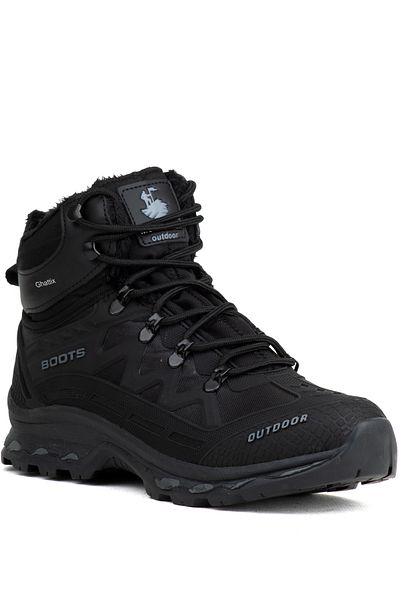 Ghattix Ανδρικές χειμερινές μπότες με φερμουάρ Anto Water Cold Resistant