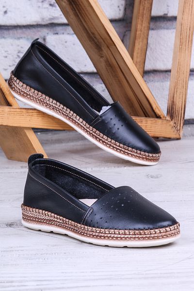 Ghattix Pantofi de damă balerina Herna din piele naturală
