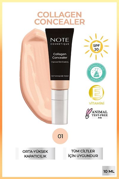 NOTE 02 Model Collagen under Eye Concealer