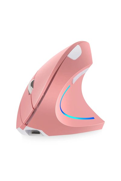 Cloody Şarjlı Dikey Ergonomik Kablosuz Mouse Fare Wireless 2000 Dpı 6
