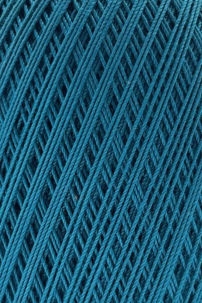 SENSY Petrol Blue Classic 10 fire de croșetat - 100% bumbac mercerizat pentru tricotat, ață de dantelă, bumbac egiptean Giza