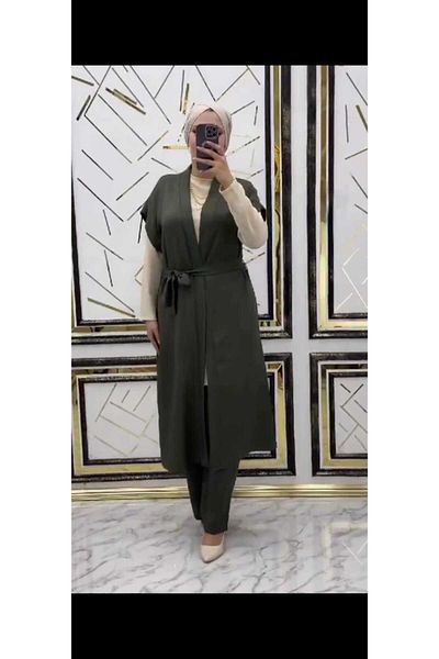 MODAHANNE 3-Piece Vest Set
