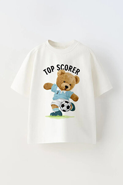 c.c.l. coccolin kids baby clup Tricou cu imprimeu cu ursuleț de pluș supradim...