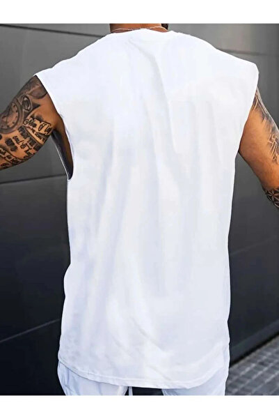 EFFRENATU Αμάνικο μπλουζάκι με στάμπα hıla moda