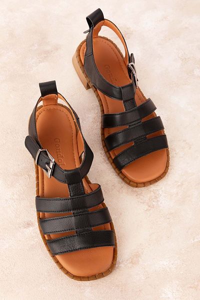 Gondol Women's Genuine Leather Comfortable Daily Sandals Byz.271