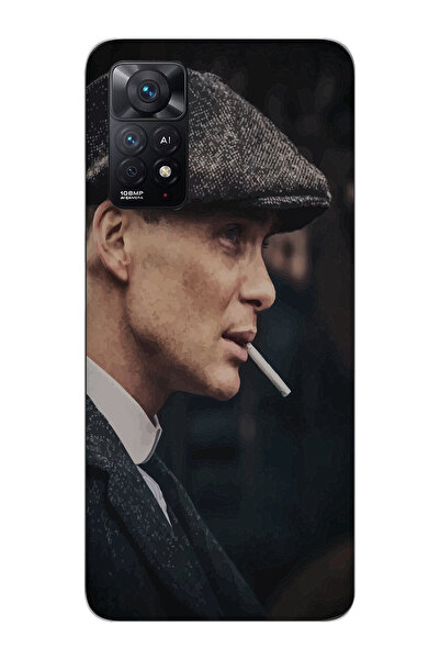 SUPER FRAME Xiaomi Redmi Note 11 PRO Uyumlu Thomas Shelby Tasarımlı Şeffaf Te...