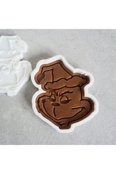 Genel Markalar Grinch Kurabiye ve Oyun Hamuru Kalıbı – Noel Ruhuna Eğlenceli ...