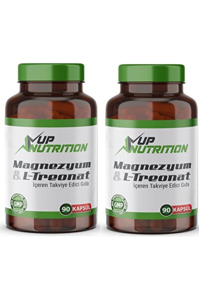 UP Nutrition Magnesium L-threonate Magnezyum L-treonat 2000 Mg 90 Kapsül Vega...