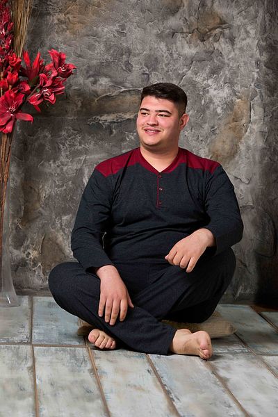 Sude HOMEWEAR Σετ ανδρικών πιτζάμες Plus Size