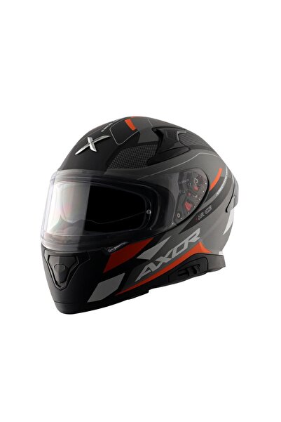 AXOR APEX/TURBINE  FULL FACE  PARLAK  SİYAH  TURUNCU   (M/C)-