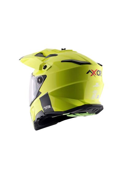 AXOR XCROSS DUAL VİZÖR  FULL FACE  PARLAK  SARI    (S/C)-