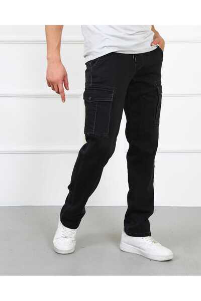 Twister Men's Cargo Pocket Elastic Waist Joger Pants Mask