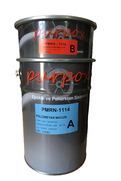 Spreycim Purpox Marine Pu 1114/A Tekne Macunu Meges Takım 10 Kg