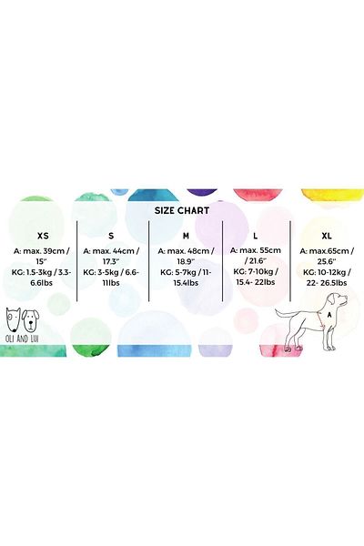 Oli and Lui Cream Color Heart Dog Shirt