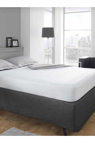 AYHOME Seamless Elastic Drwsheet - Four Sided Sheet Protector for Double Bed Mattress Waterproof Mattress