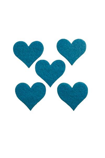 kalben accessories 20 قطعة من اللباد على شكل قلب - مادة اللباد