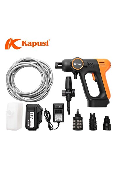 Zirve Kraft Hart 2.4a Şarjlı Oto ,hayvan Yıkama, Bahçe Sulama Makinesi Çift A...