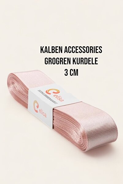 Kalben Kumaş Grogren Kurdele En 3 cm Boy 10 Mt