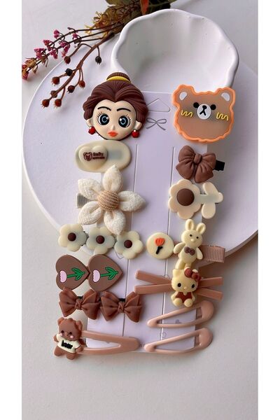 NEHİRDEN 14 Piece Children's Buckle Set with Snap Fasteners