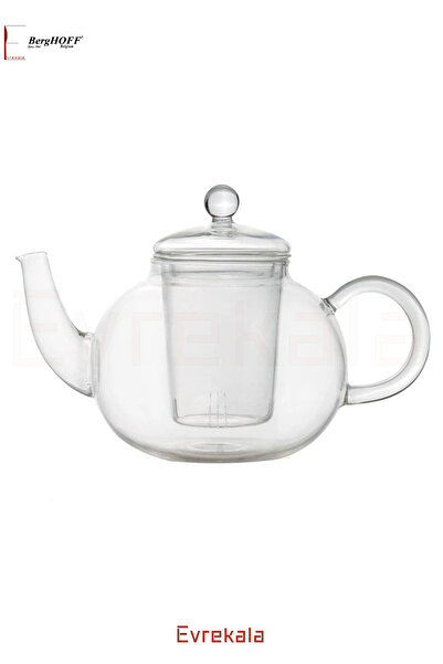 Berghoff Berghoff Teapot Water Heater - Authorized Evrekala 0.9 Lt Glass Tea Pot
