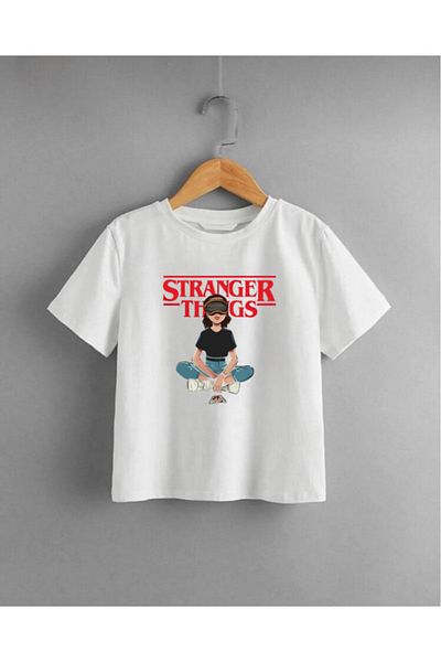 Evomind 1 tricou este un cadou pentru achiziții de 5 și mai sus în coș - Tricou pentru copii cu imprimeu Stranger Things
