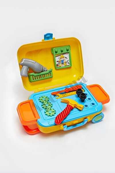 Apexma Eğitici ve Eğlenceli Bavullu Oyuncak Teknik Tamir Seti