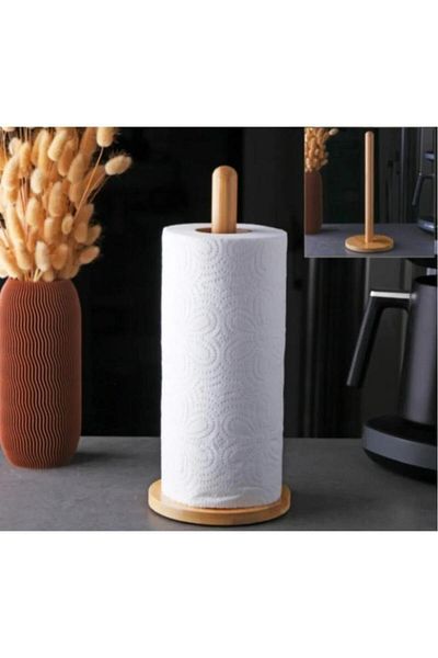 Heredot Държач за хартиени кърпи Mithra Life Bamboo, държач за хартиени салфетки за плот