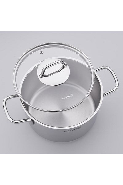 KORKMAZ 9 Piece Cookware Set