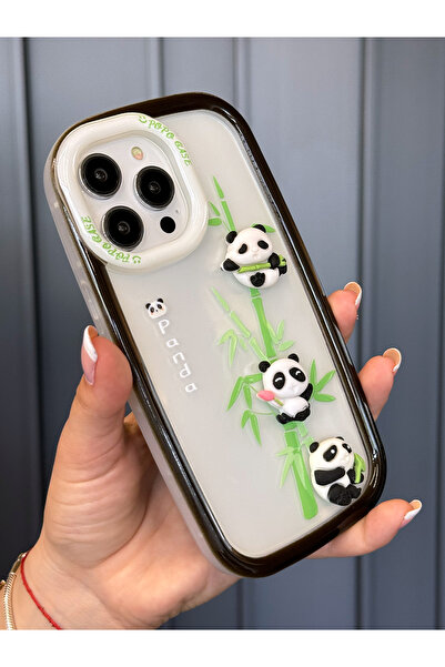 OSG iPhone 14 Pro Uyumlu 3 Boyutlu Karakter Desenli Darbe Emici Özellikli Lüx...