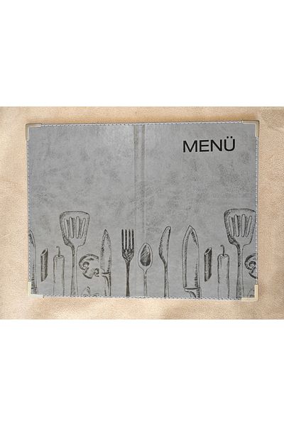 ankara menü A5 Acidate Transparent Menu - Menu