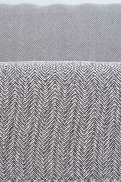 Tabu Home Woven Cozy Comfort Dark Gray Sofa Cover