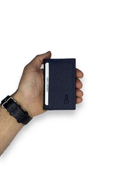 Roan Θήκη Vegan Cardholder Μινιμαλιστική Σχεδίαση Διαφανής Ανδρική θήκη πιστωτικής κάρτας και πορτοφόλι με τσέπη ταυτότητας