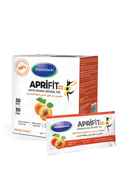 Mecitefendi Aprifit Form Plus Kayısı Aromalı Bitkisel Toz 30 Şase