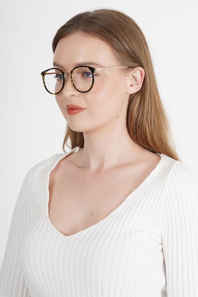 LOOKUP NEW Unisex Women Men Oval Round Blue Light Protected Blue Block New Season Glasses